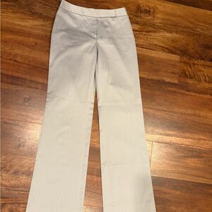 Ann Taylor Light Gray Wide Leg Pants